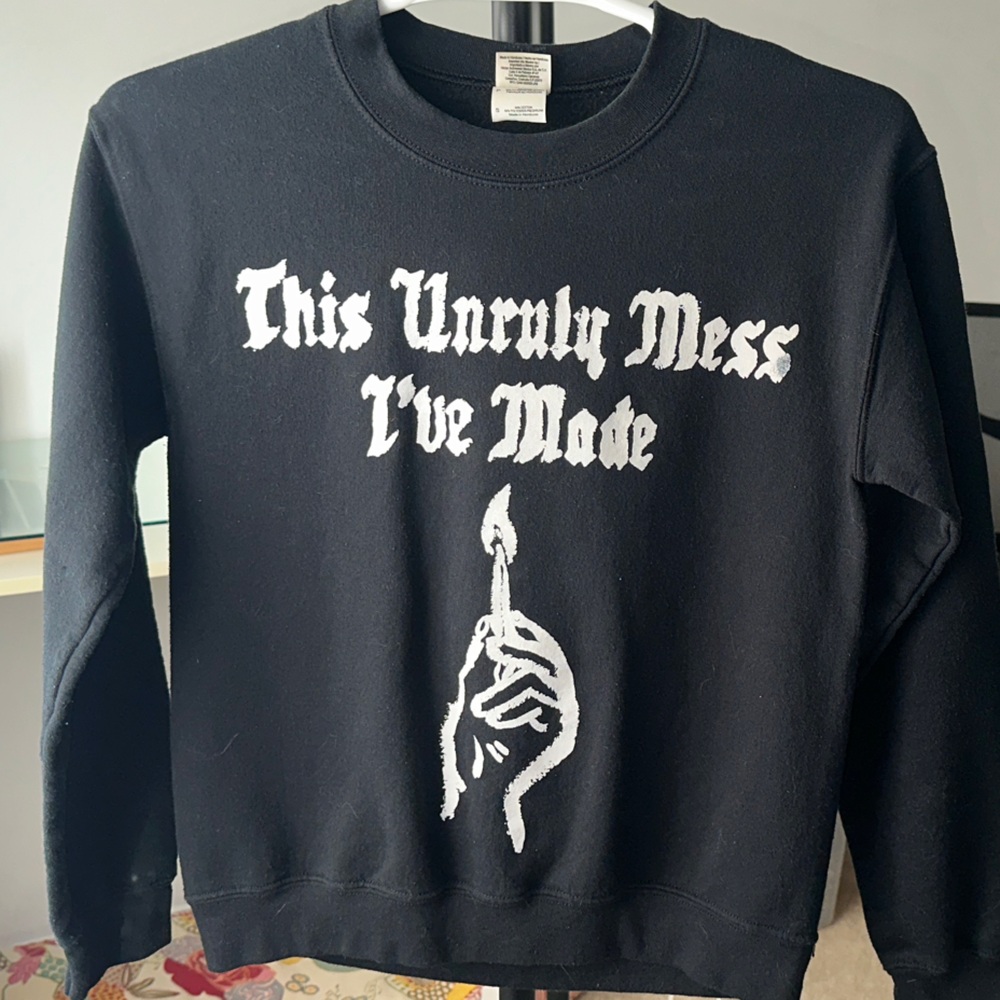 Macklemore & Ryan Lewis  Black Crewneck Sweater